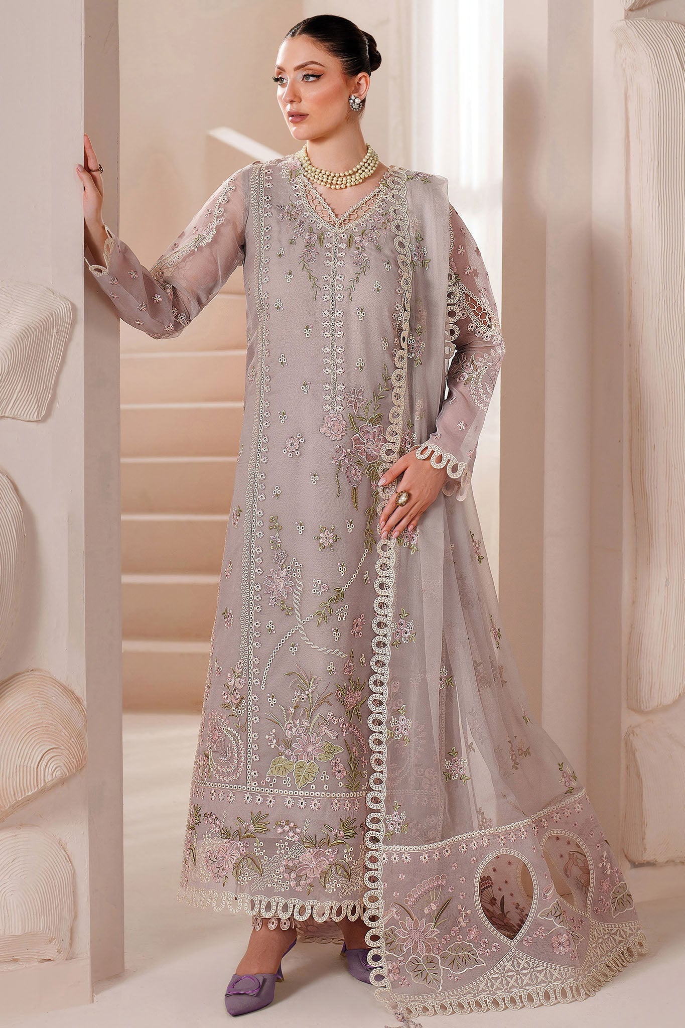 Threads By Alizeh Unstitched 3 Piece Luxury Formals Suit-AF-BDHG-5044-ANNIE
