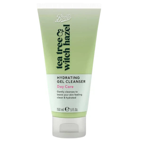 Boots Tea Tree Hydrating Gel Cleanser Day Care 150ml - Snapcart.pk