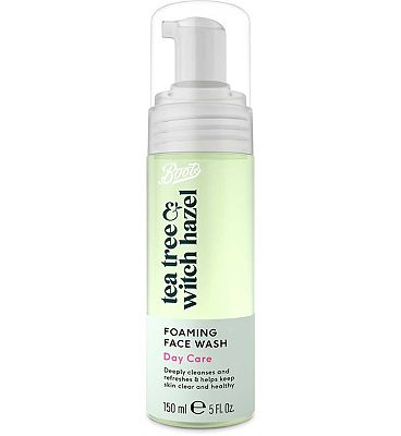 Boots Tea Tree Foaming Face Wash Day Care 150ml - Snapcart.pk