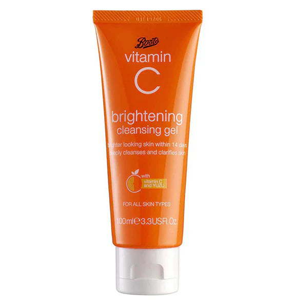 Boots Vitamin C Brightening Cleansing Gel 200ml - Snapcart.pk