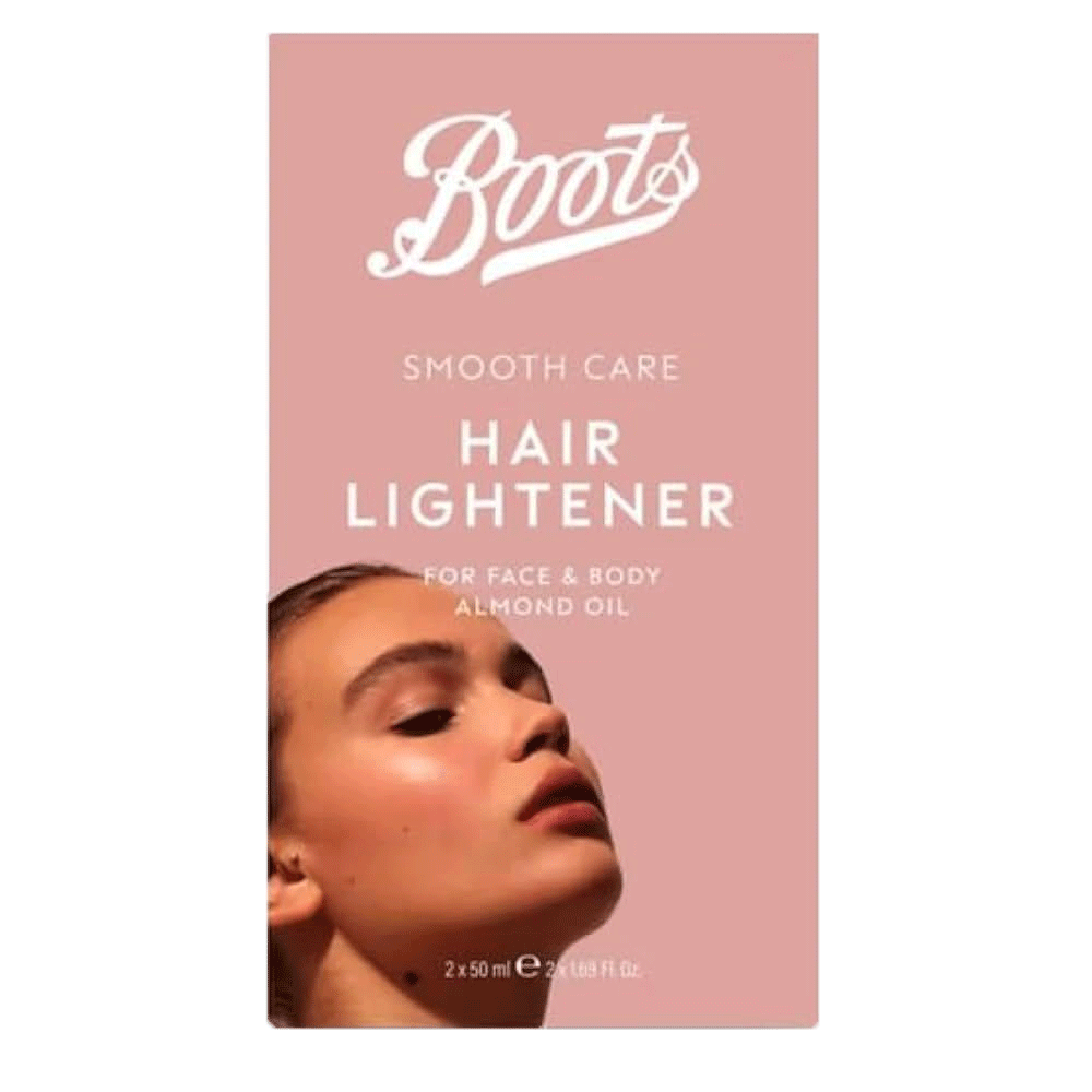 Boots Hair Lightener Face & Body Almond Oil 2x50ml