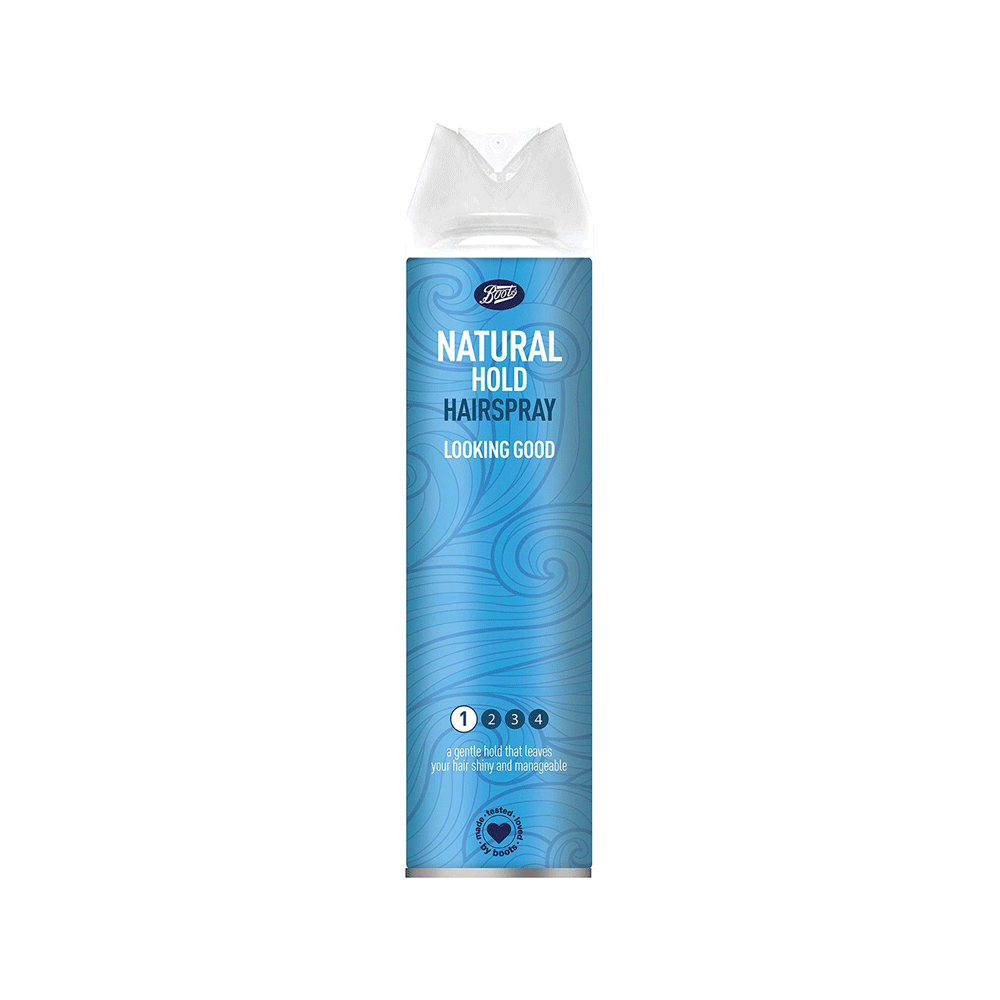 Boots Natural Hold Hair Spray 300ml