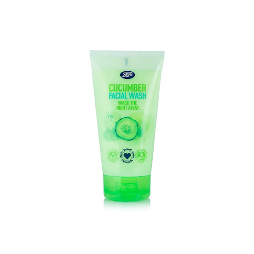 Boots Cucumber Facial Wash 150ml - Snapcart.pk