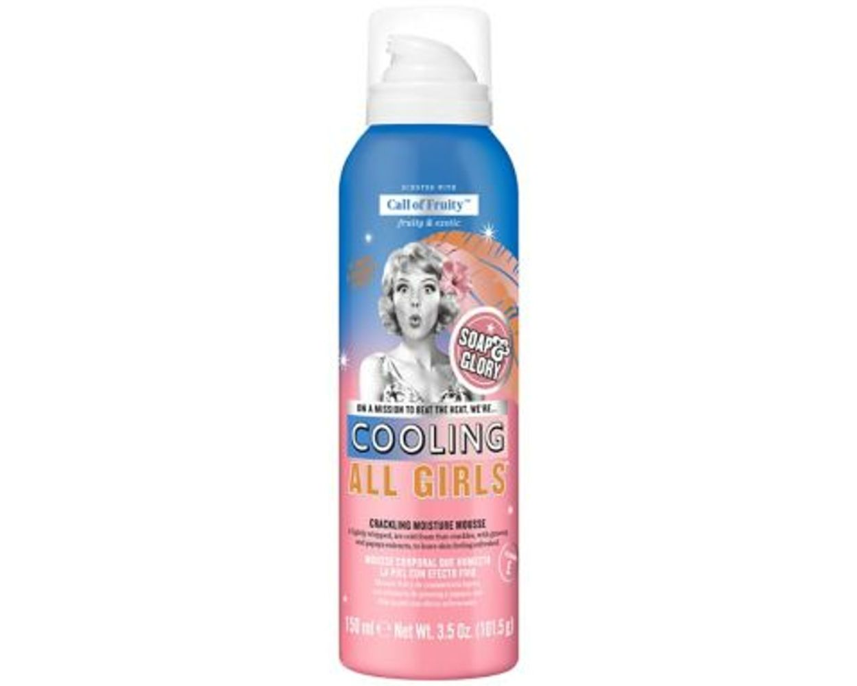 Soap and Glory Cooling All Girls Crackling Moisture Mousse 150Ml