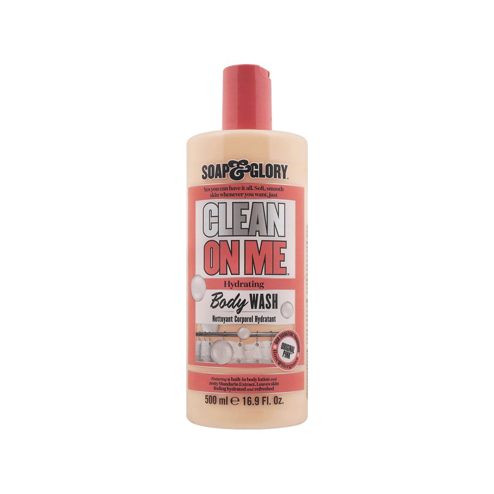 Soap & Glory Clean On Me Hydrating Body Wash 500ml Soap & Glory