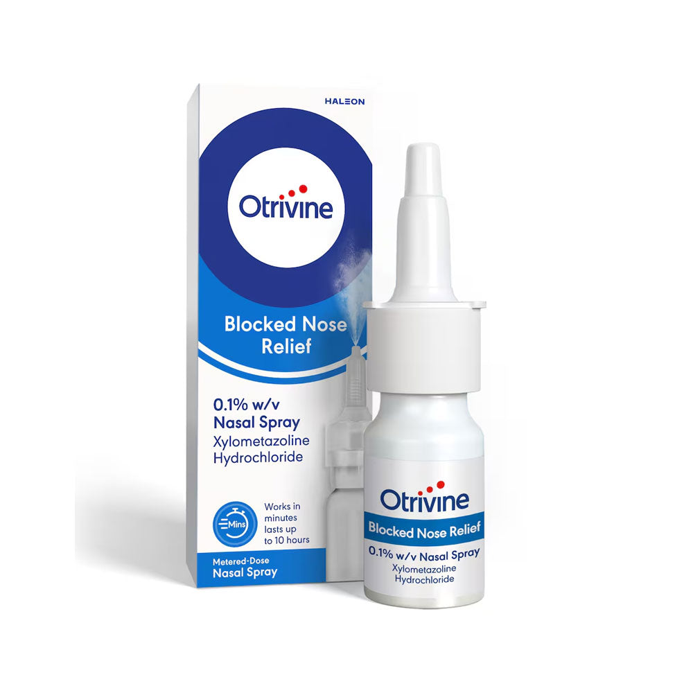 Otrivine Blocked Nose Relief Spray 10ml