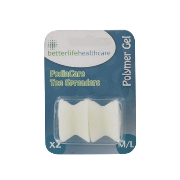 Better Life Polymer Gel Podiacare Toe Separators M/l - Snapcart.pk