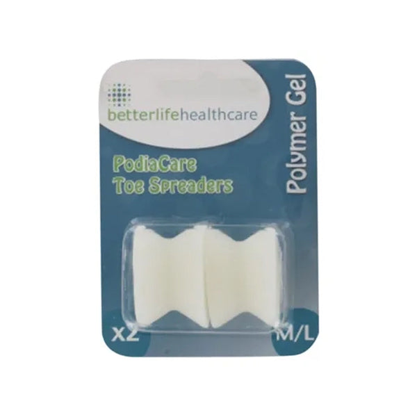 Better Life Polymer Gel Podiacare Toe Spreaders M/l - Snapcart.pk