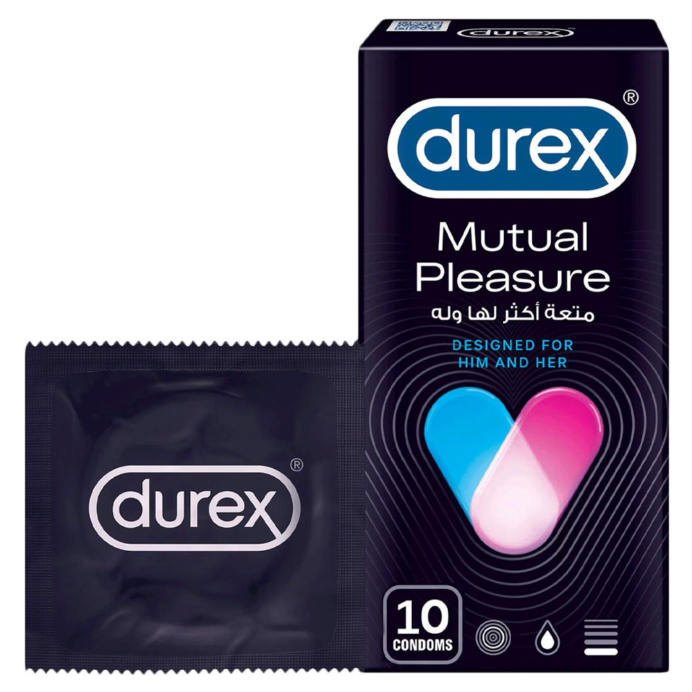 Durex Mutual Pleasure Condoms 10s