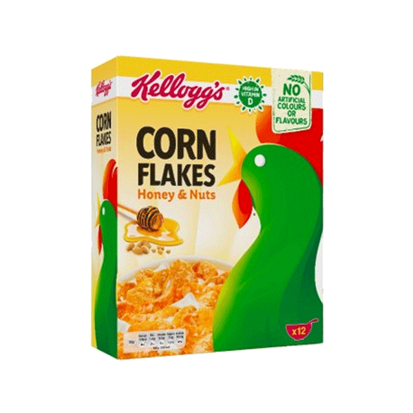 Kellogg's Corn Flakes - Honey & Nuts 375g - Snapcart.pk