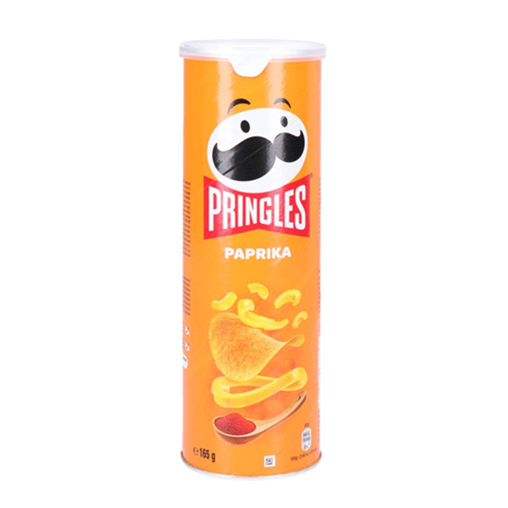 Pringles Paprika Chips 165g