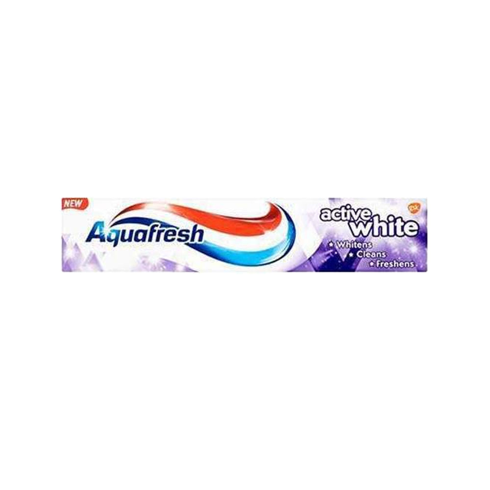 Aquafresh Active White Clean Freshens Toothpaste 100ml Aquafresh