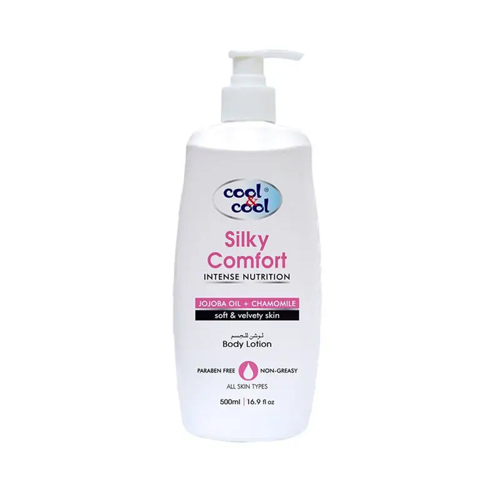 Cool & Cool Silky Comfort Body Lotion 500ml - Snapcart.pk