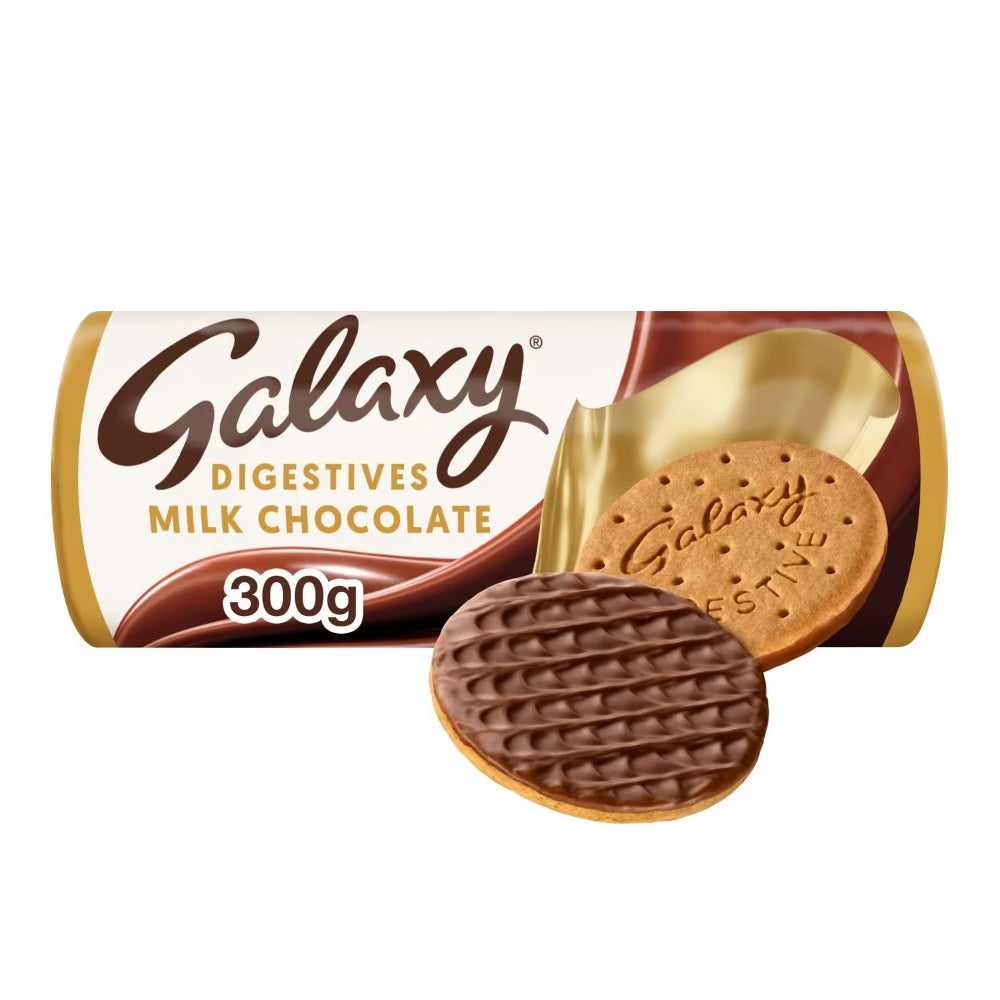Galaxy Digestives Milk Chocolate Biscuits 300g - Snapcart.pk