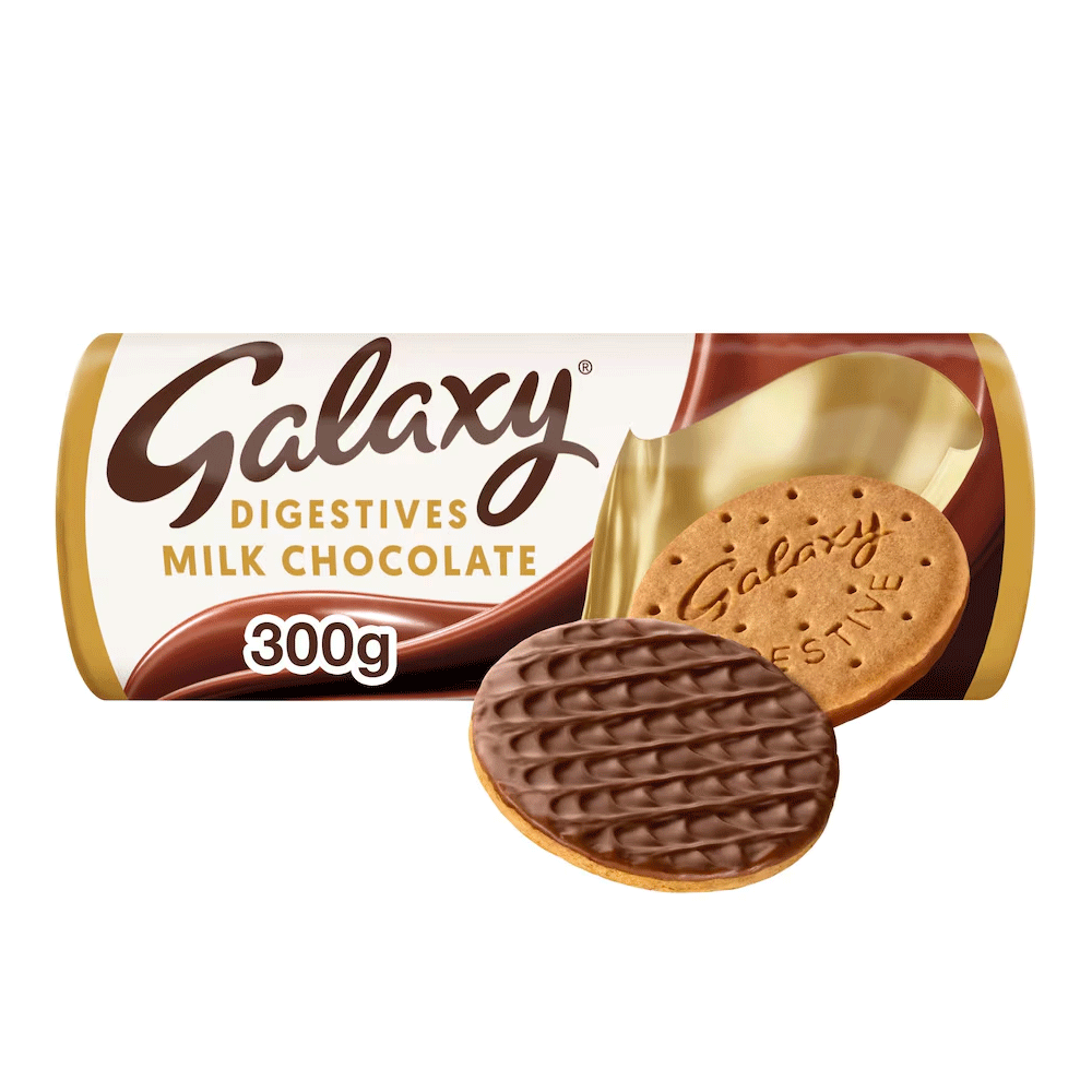 Galaxy Digestives Milk Chocolate Biscuits 300g