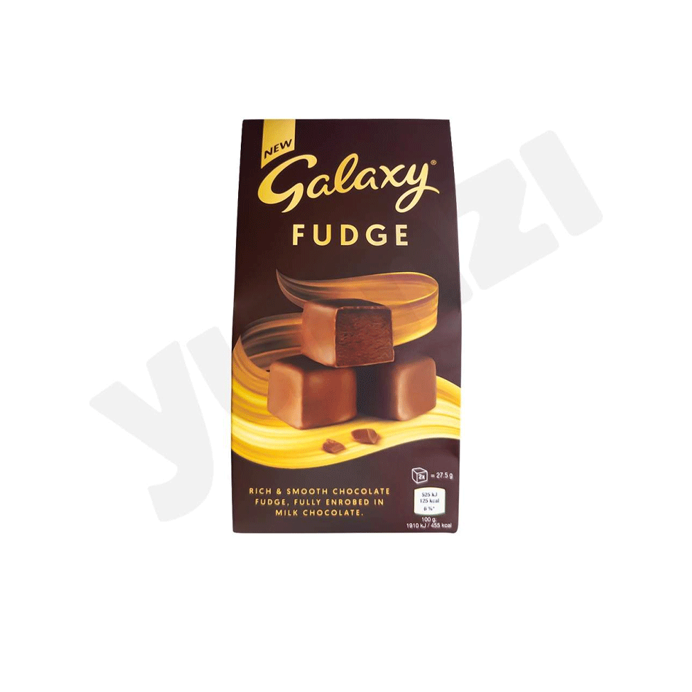 Galaxy Fudge Rich & Smooth Milk Chocolate 110gm - Snapcart.pk