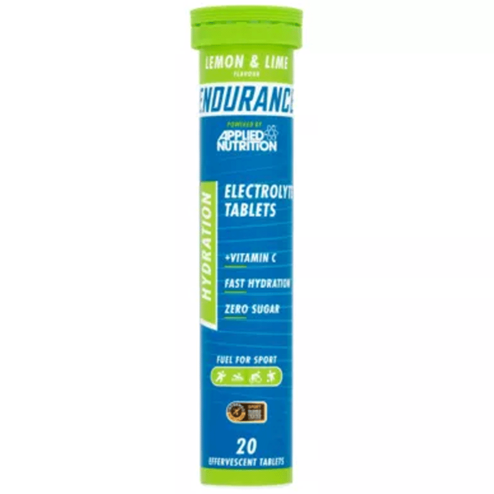 Applied Nutrition Endurance Electrolyte Lemon & Lime Effervescent Tab 20s