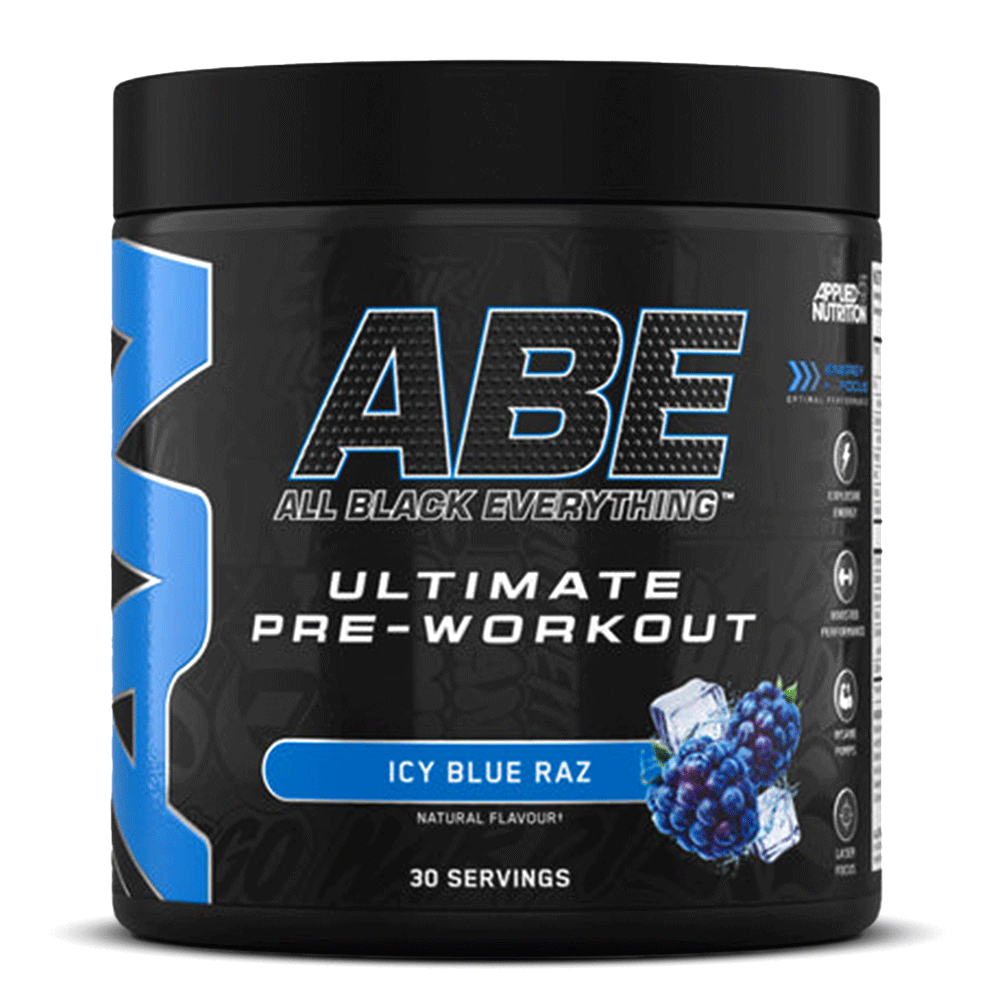 Abe Ultimate Pre-Workout Icy Blue Raz 375g 30 Servings