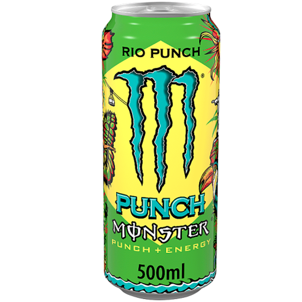 Monster Energy Drink Rio Punch Can 500ml