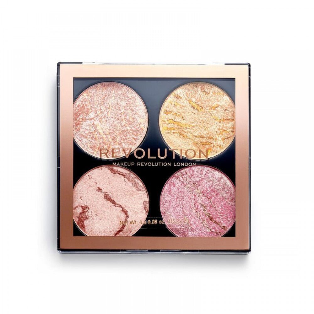 Makeup Revolution Highlighter Cheek Kit - Fresh Perspective