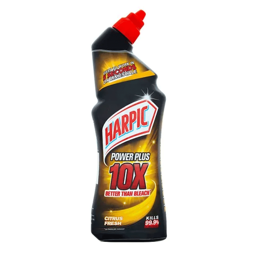 Harpic Power Plus Citrus Fresh 10x Bleach 680ml - Snapcart.pk