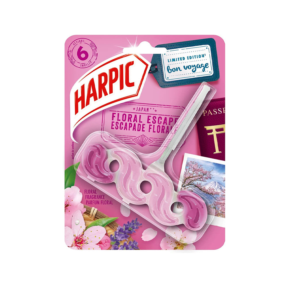 Harpic Floral Escape Toilet Block 35g - Snapcart.pk