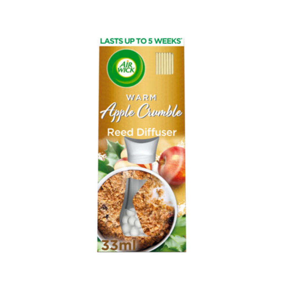 Air Wick Apple Crumb Reed Diffsuer Warm 33ml - Snapcart.pk
