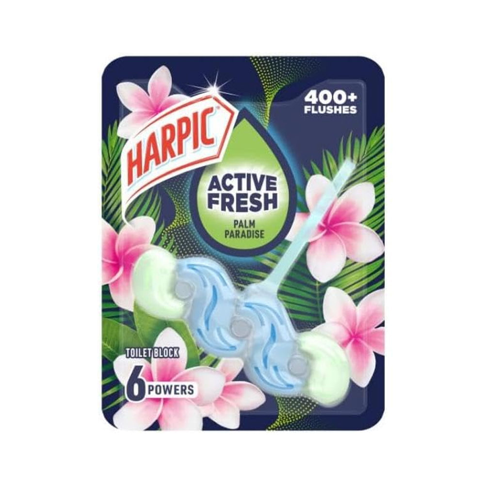 Harpic Active Fresh Palm Paradise Toilet Block 35g - Snapcart.pk