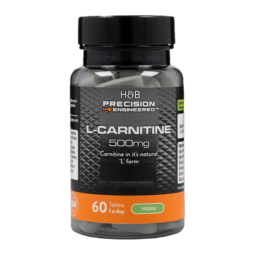 H&B L-Carnitine 500mg 60s Tab
