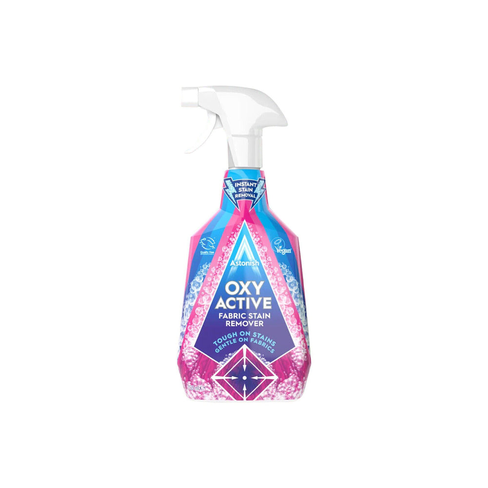Astonish Oxy Action Fabric Stain Remover Spray 750ml - Snapcart.pk