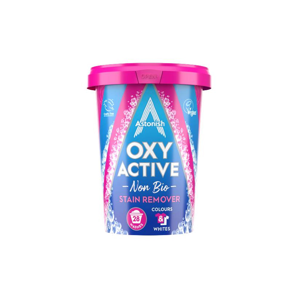 Astonish Oxy Active Non-bio Stain Remover 28 Washes 625g - Snapcart.pk