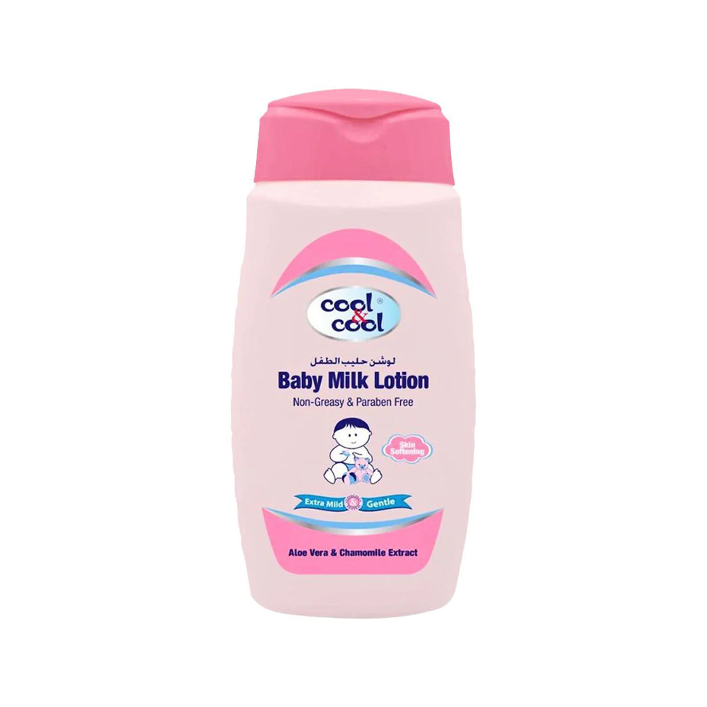 Cool & Cool Baby Milk Lotion 250ml - Snapcart.pk