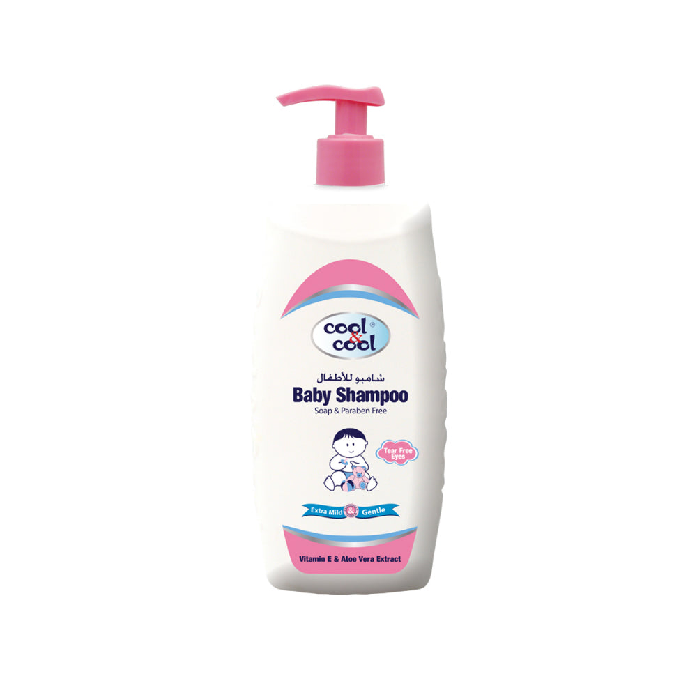 Cool & Cool Baby Shampoo Extra Mild Gentle 500ml - Snapcart.pk