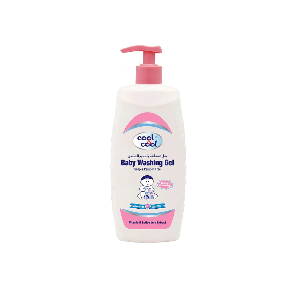 Cool & Cool Baby Washing Gel 500ml - Snapcart.pk