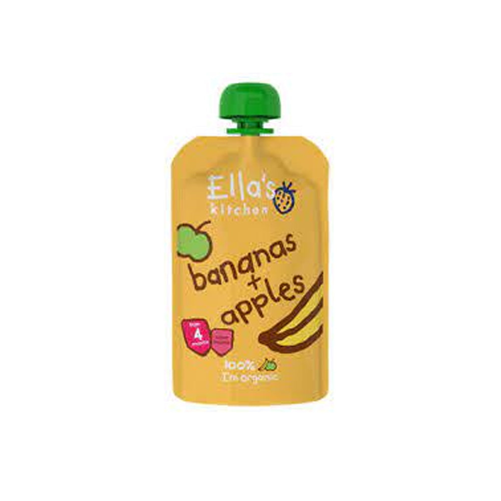Ellas Kitchen Apple + Bananas 120g - Snapcart.pk
