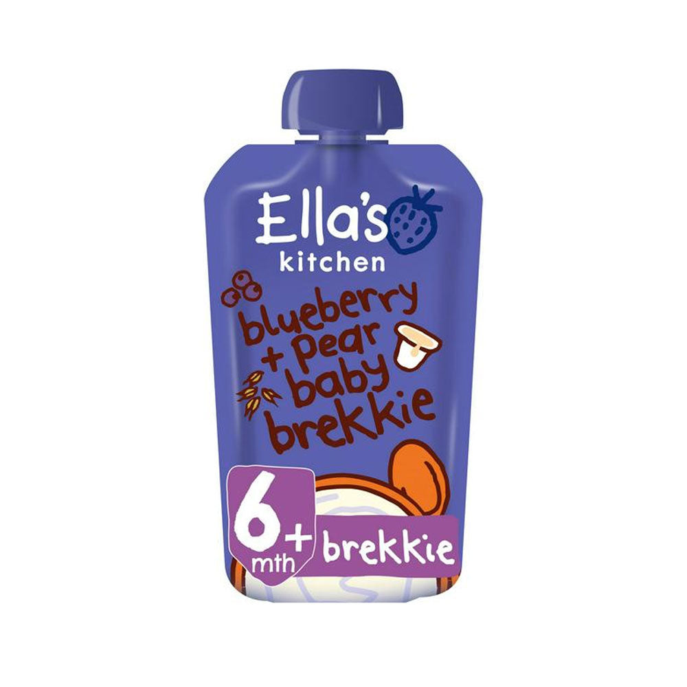 Ellas Kitchen Blueberry+pear Baby Brekkie 100g