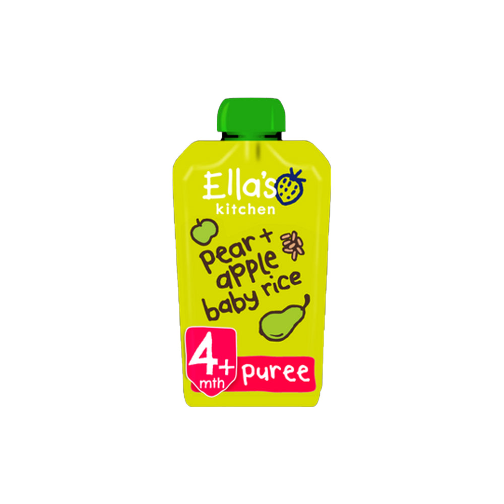 Ellas Kitchen Pears Apples+baby Rice 120g - Snapcart.pk
