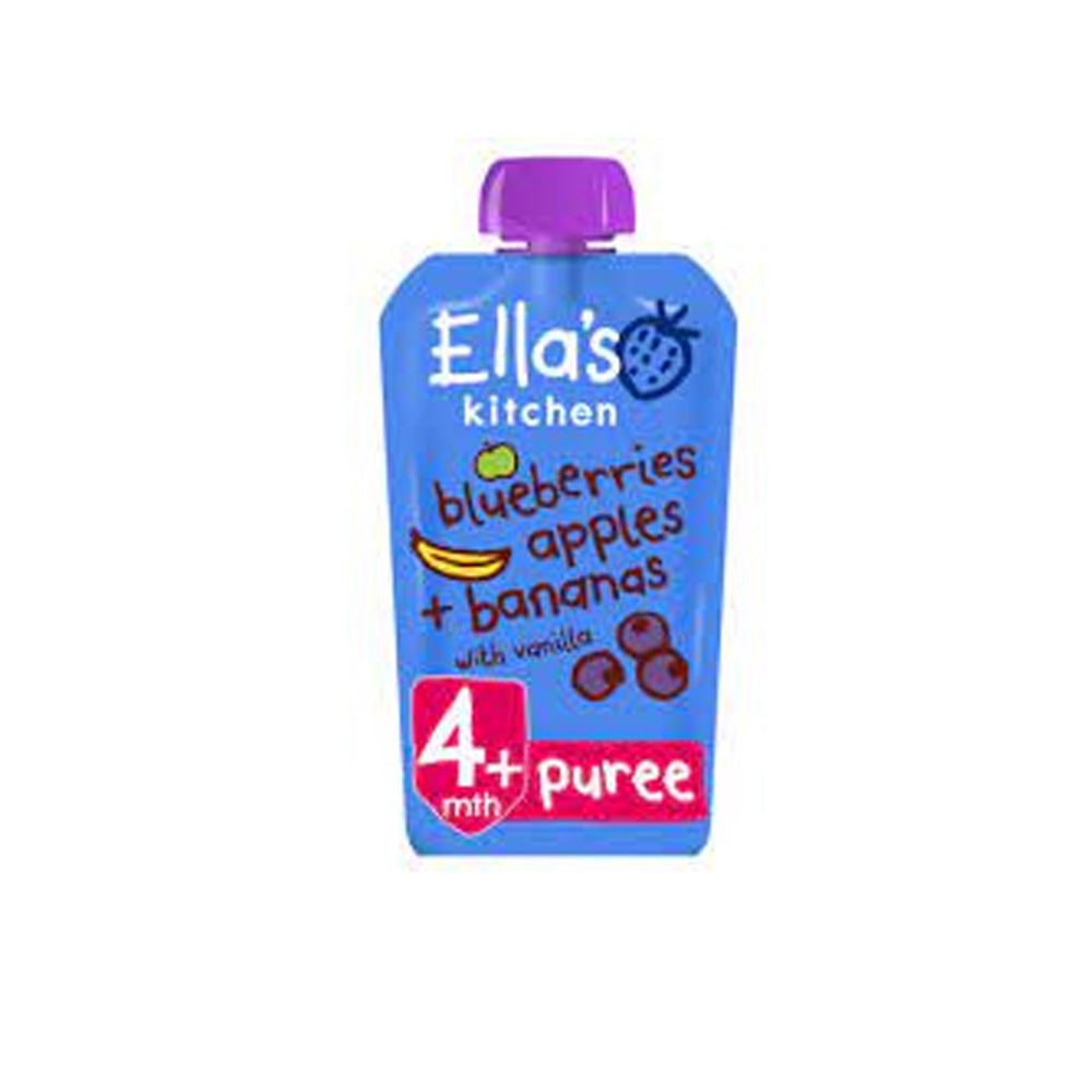 Ellas Kitchen Blueberries Apples + Bananas 120g - Snapcart.pk