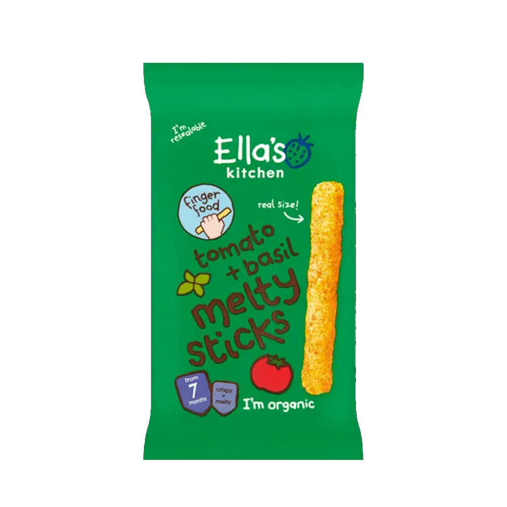 Ella's Kitchen Tomato+basil Melty Sticks 16g