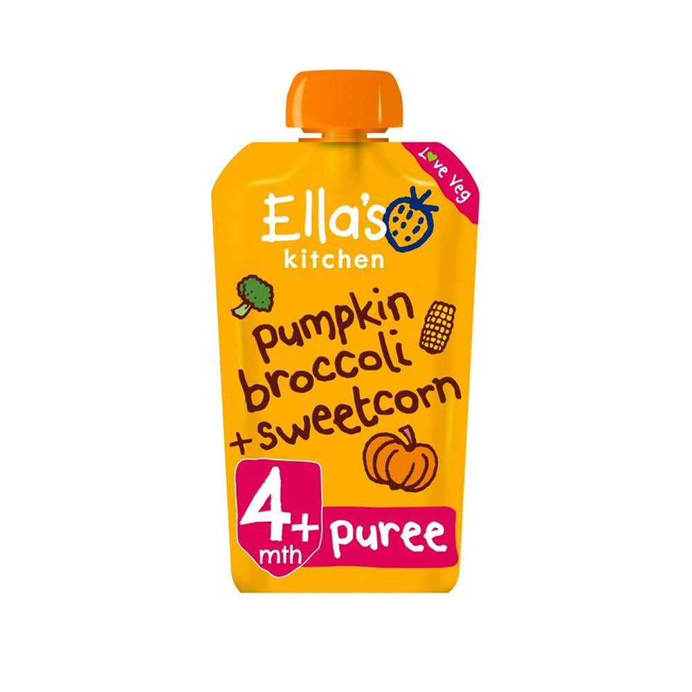 Ellas Kitchen Pumkin Broccoli + Sweetcorn 120g - Snapcart.pk