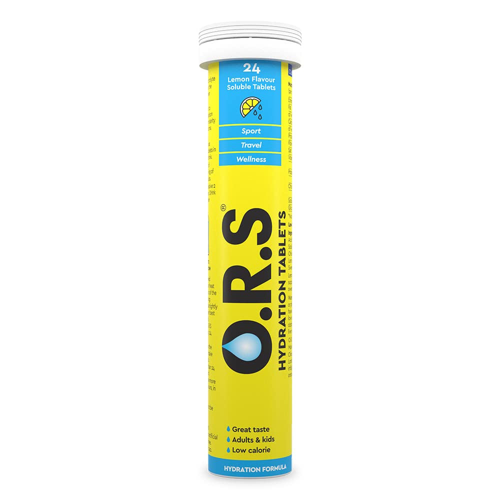 O.r.s Hydration Soluble Tab Lemon Flavour 24s - Snapcart.pk