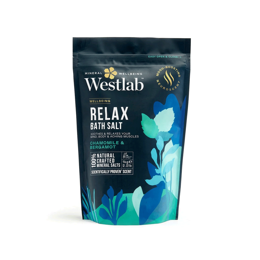 Westlab Relax Bath Salt Chamomile & Bergamot 1kg