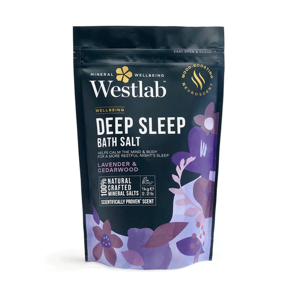 Westlab Deep Sleep Bath Salt Lavender & Cedarwood 1kg