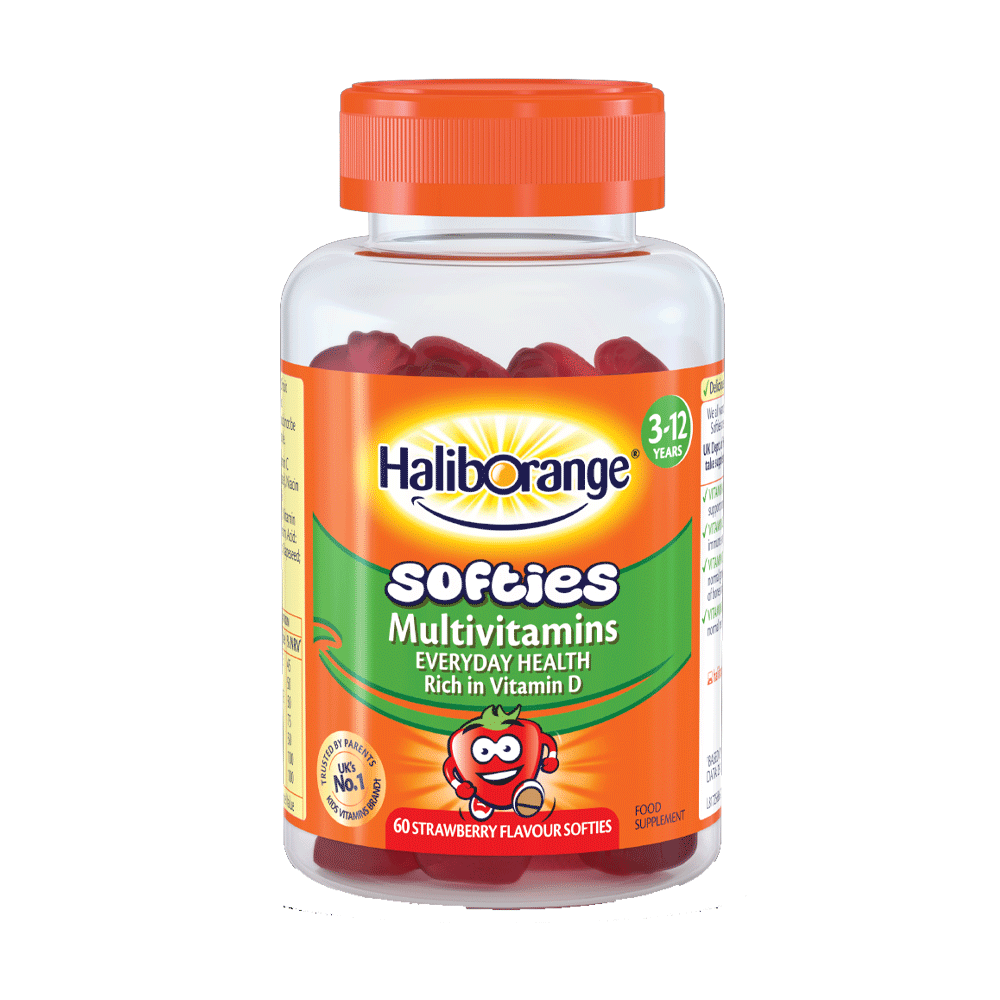 Haliborange Softies Multivitamins Strawberry 60s
