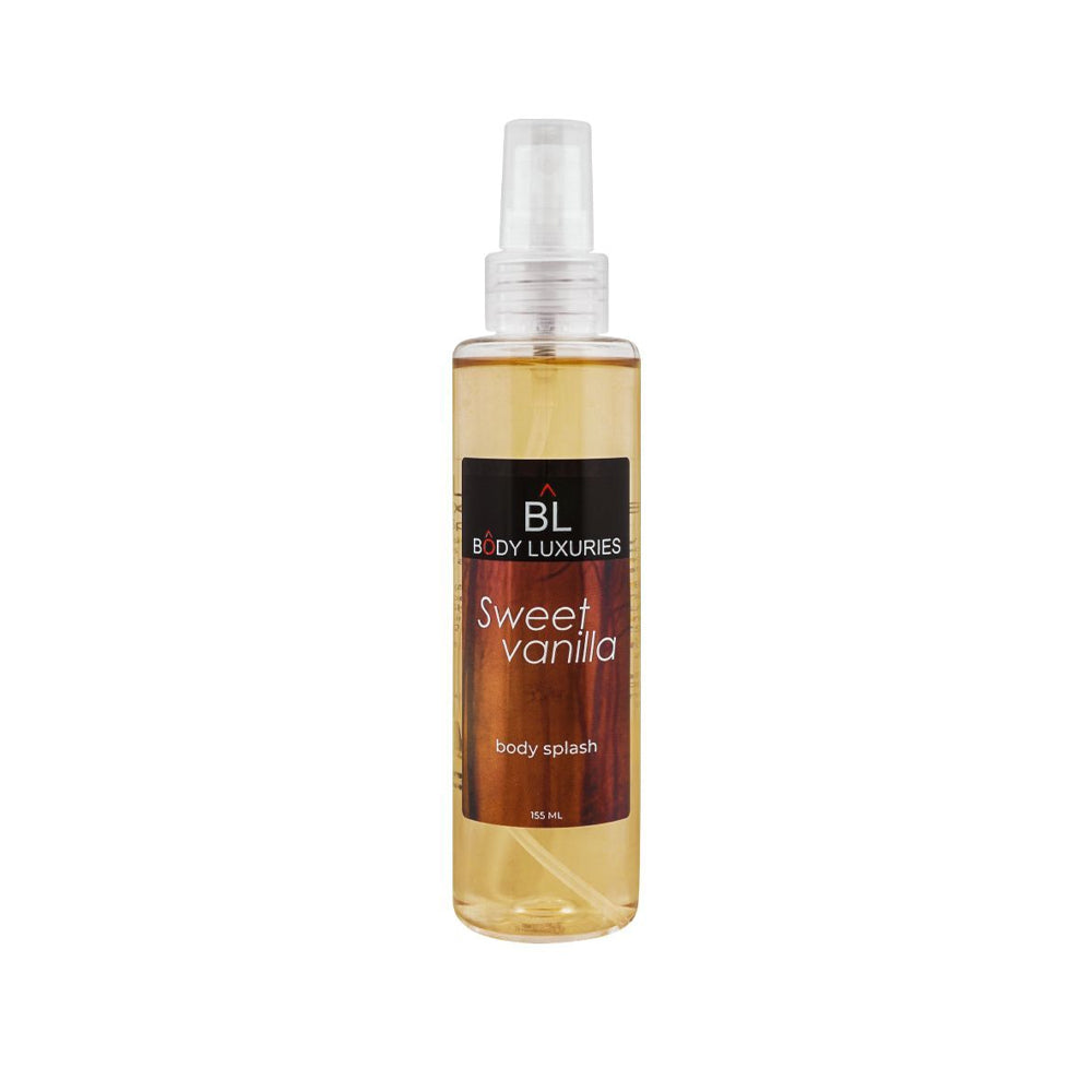 Body Luxuries Sweet Vanilla Body Splash 155ml - Snapcart.pk