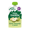 Little Freddie Kiwi,Banana & Pears Organic +6m 100g