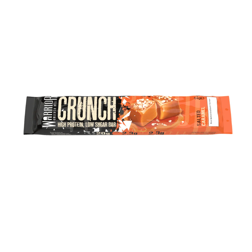 Warrior Crunch Protein Bar Salted Caramel 64g