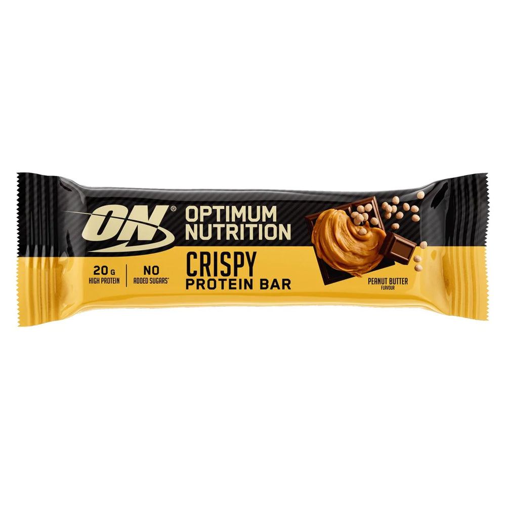 Optimum Nutrition Crispy Protein Bar Peanut Butter 65g - Snapcart.pk