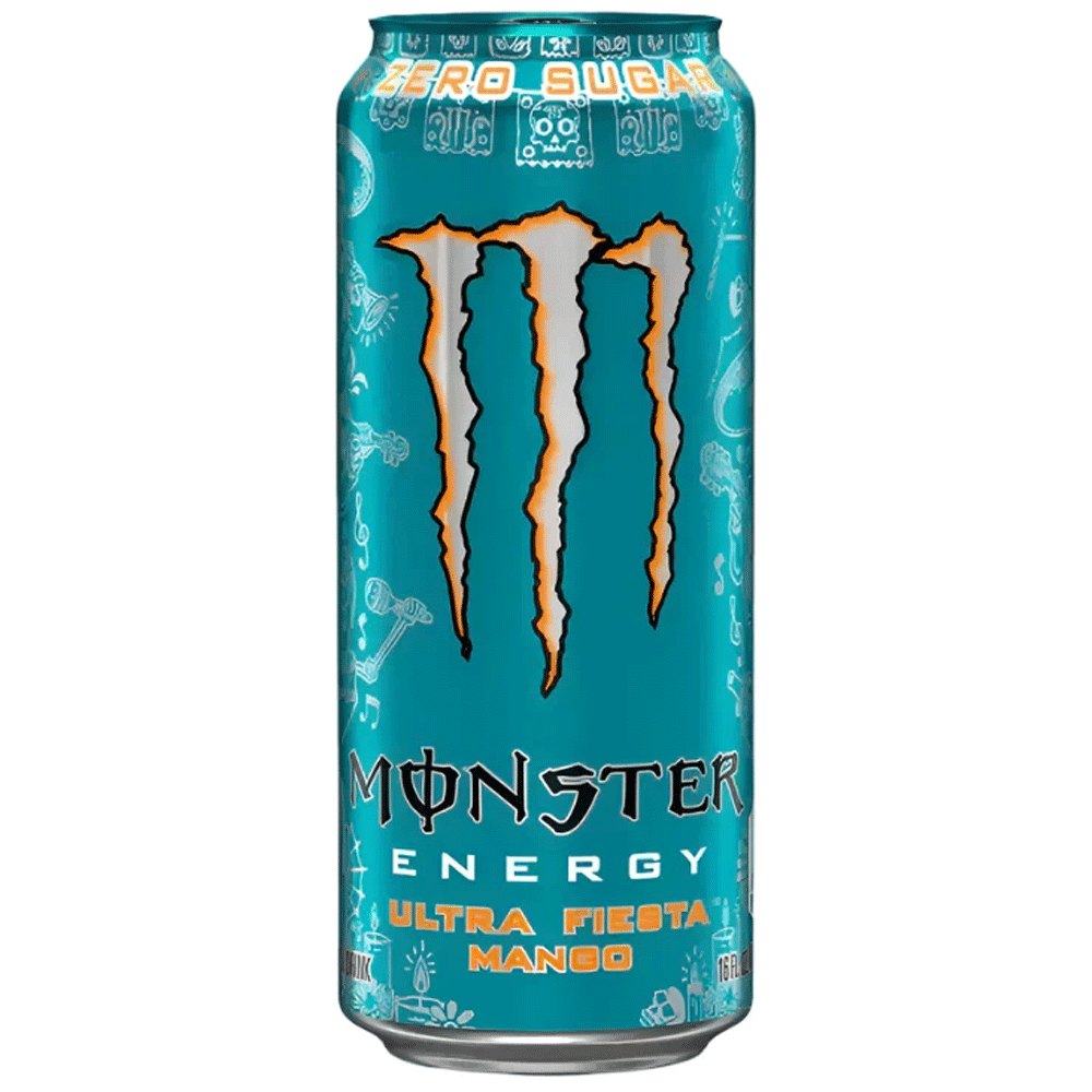 Monster Energy Ultra Fiesta Mango Zero Sugar Can 500ml