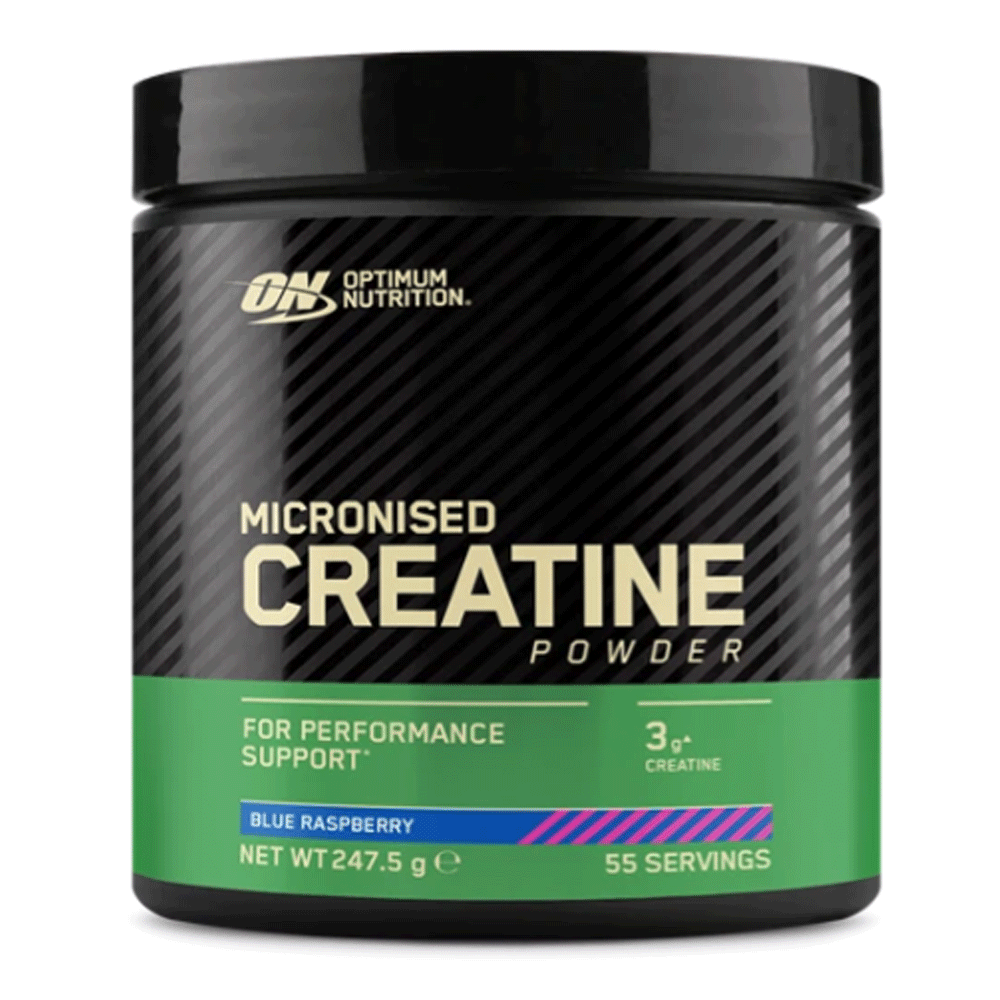 On Micronised Creatine Powder Blue Respberry 247.5g 55 Servings